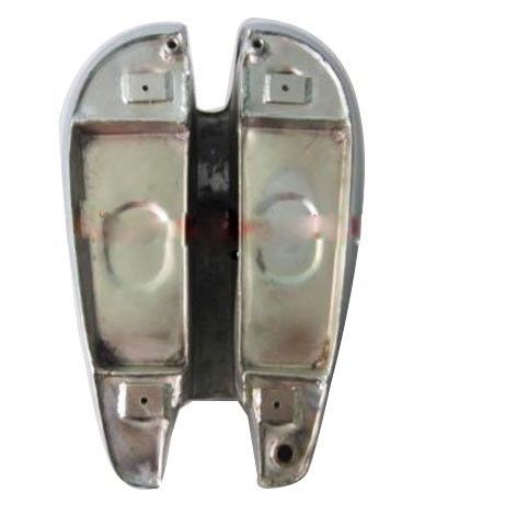 New Ariel Twin Plunger Gas Petrol Fuel Tank Steel Chrome Plated 