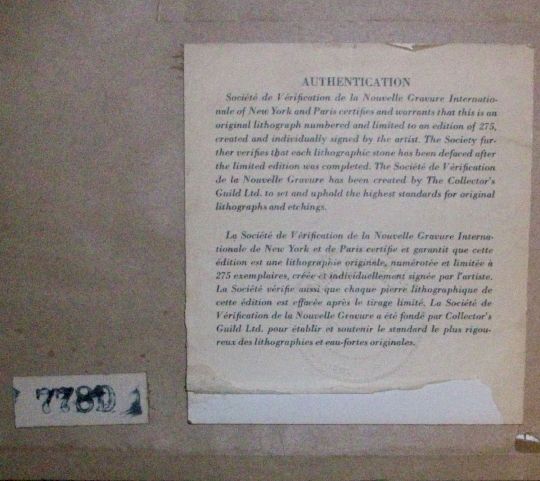 Tony Agostini Limited Lithograph