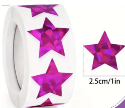 100PCS Holographic Kids Reward Stickers For Parents Teachers Charts Other Styles