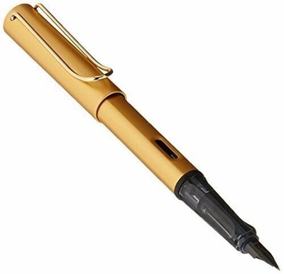 LAMY Lx Live Deluxe Fountain Pen, Gold (L75F)