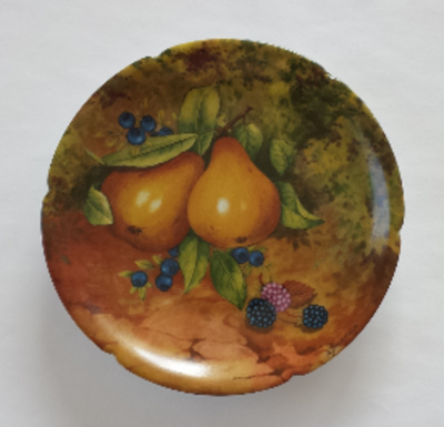 Rochard Limoges France Hand Painted Set of 6