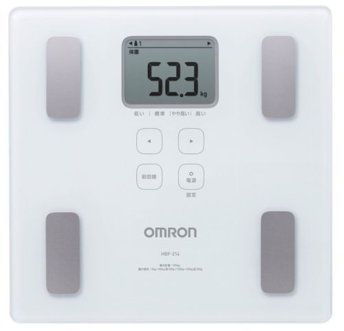  Omron Body Composition Monitor with Scale - 7 Fitness  Indicators & 180-Day Memory : Health & Household