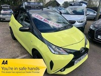 2017 Toyota AYGO 1.0 VVT-i x-cite 3 Yellow Bi-Tone Euro 6 5dr HATCHBACK Petrol M