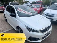 2018 Peugeot 308 1.2 PureTech GT Line Euro 6 (s/s) 5dr HATCHBACK Petrol Manual