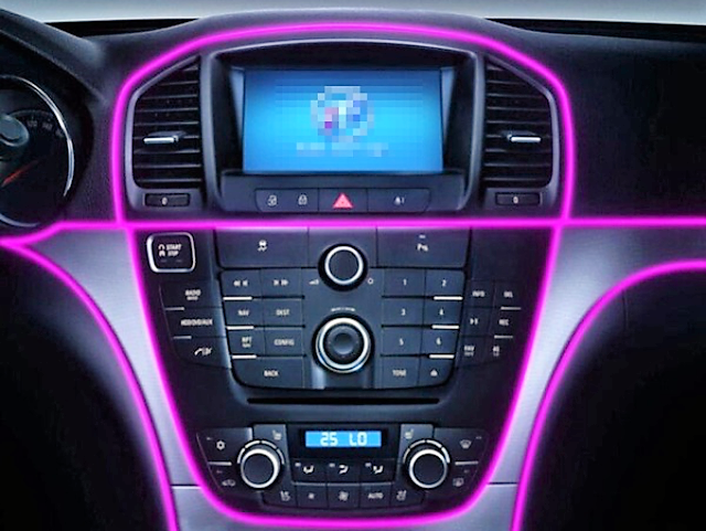 Mini неон led 12в авто