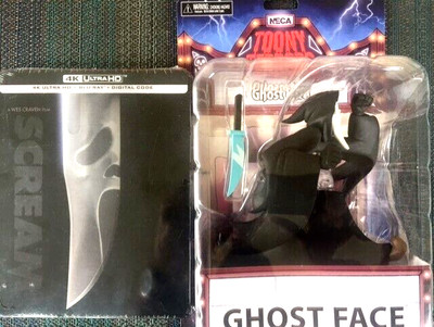 Wes Craven's SCREAM-1996 4K Ultra HD-Blu-Ray-Digital Steelbook  & NECA GHOSTFACE