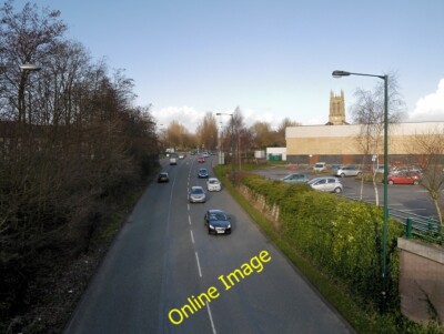 Photo 6x4 Pilkington Way (A665), Radcliffe Radcliffe/SD7807 Pilkington W c2014