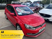 2014 Volkswagen Polo 1.0 BlueMotion Tech SE Euro 6 (s/s) 3dr HATCHBACK Petrol Ma
