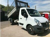 2015 RENAULT MASTER ML35 BUSINESS DCI LR TIPPER DRW,ALLOY REAR. CAGED TIPPER