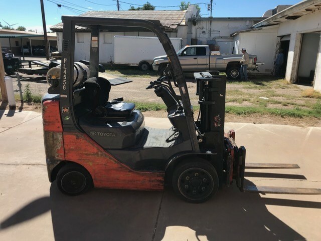 2008 Toyta 8FGCU25 Cushion Tire Forklift
