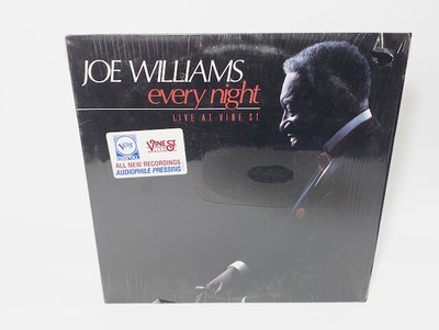 Joe Williams Every Night, Live At Vine Street 1987 Verve Vinyl LP, Shrink, Nice