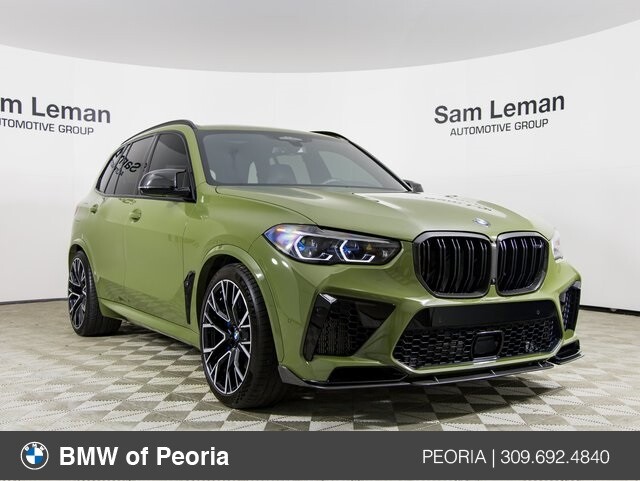 2022 Bmw X5 M Competition 1,740 Miles Manhattan Green Metallic - Used