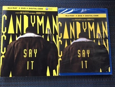 CANDYMAN-2021 Remake (Blu-Ray-DVD) W/ Slipcover & Features NEW