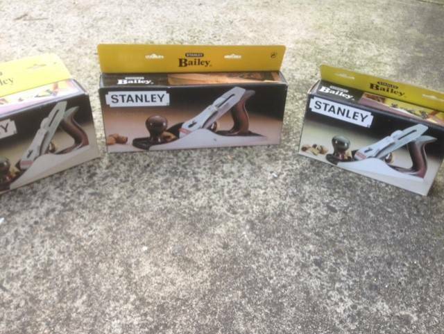 Stanley hand wood planes brand new size 4 and 5 Hand 