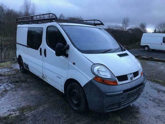 New Renault Trafic Crew Cab