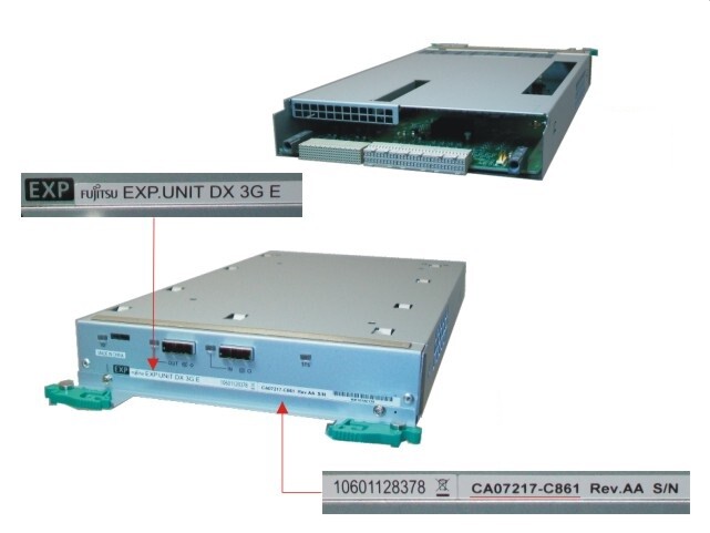 Fujitsu Eternus 2.5 Inch De Exp I/O Module Ca07217-C861
