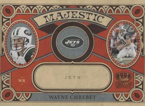 2010 Panini Crown Royale Wayne Chrebet #36