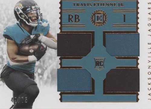 2021 Panini Encased Travis Etienne #RTM-TE