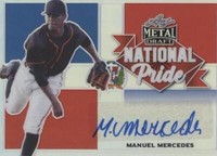 2021 Leaf Metal Draft - Manuel Mercedes #NP-MM1