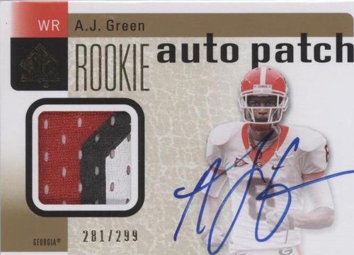 2011 SP Authentic A.J. Green #203