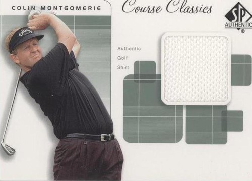 2002 SP Authentic - Colin Montgomerie #CC-CM