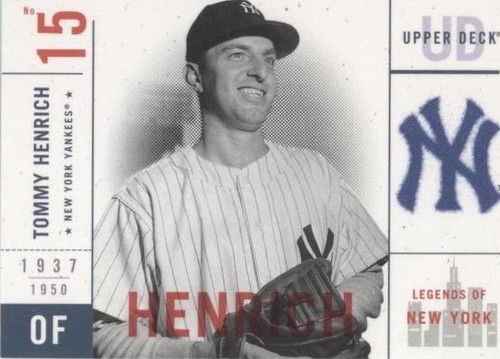 2001 Upper Deck Legends of New York - Tommy Henrich #120