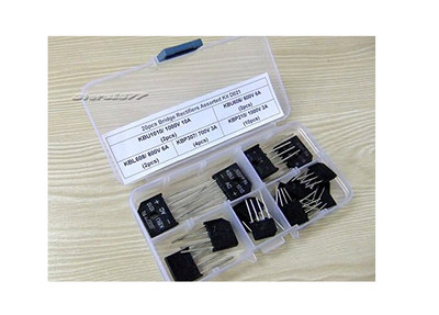 20pcs KBP210/KBP307/KBU606/KBU1010/KBL608 Bridge Rectifiers Assorted Kit