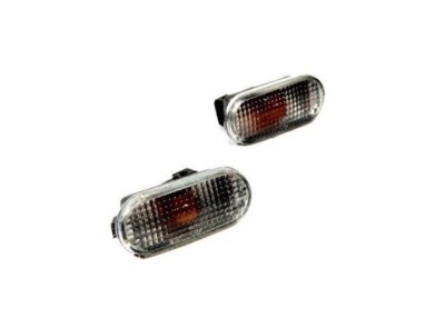 Smoke Oval Side Turn Marker Light For VW Golf Jetta MK3 GTI GLI 2.0 ABF 8V 16V