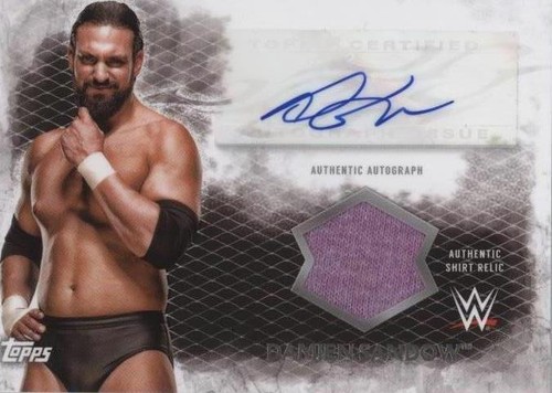 2015 Topps WWE Undisputed - Damien Sandow #UAR-DM