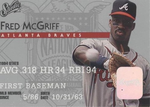 1995 Studio - Fred McGriff #23