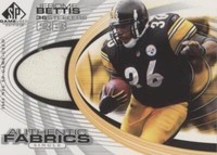2004 SP Game Used Edition Jerome Bettis #AF-JB