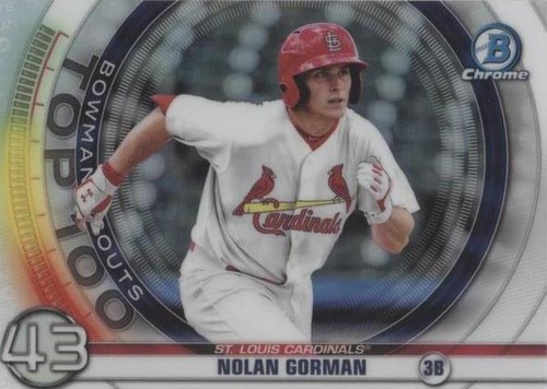 2020 Bowman - Nolan Gorman #BTP-43