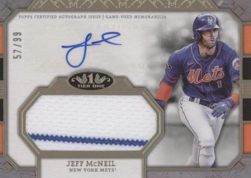 2024 Topps Tier One - Jeff McNeil #AT1JR-JM