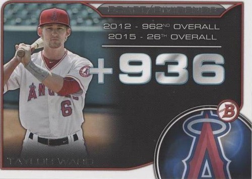 2015 Bowman Draft - Taylor Ward #DD-TW
