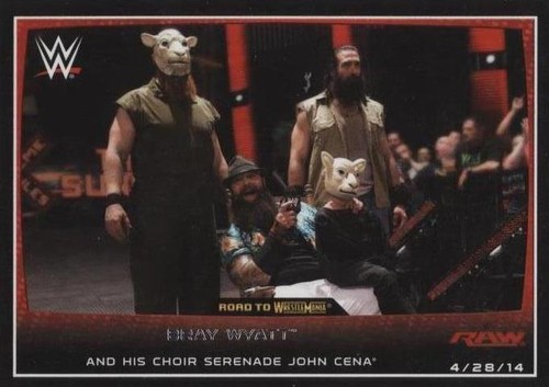 2015 Topps WWE Road to Wrestlemania - Bray Wyatt #10