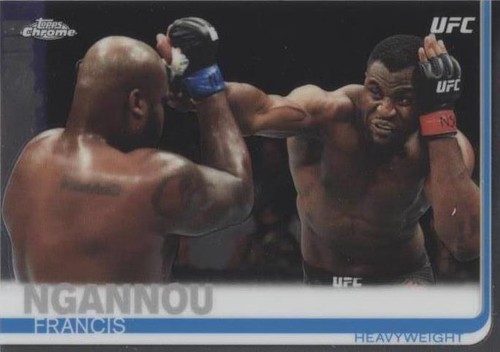 2019 Topps Chrome UFC - Francis Ngannou #55