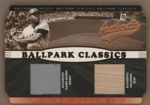 2002 Fleer Authentix - Willie McCovey #BC - WM