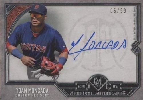 2017 Topps Museum Collection - Yoan Moncada #AA-YM