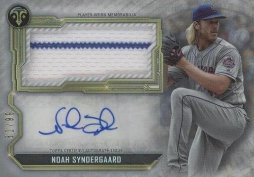 2020 Topps Triple Threads - Noah Syndergaard #ASJR-NSY