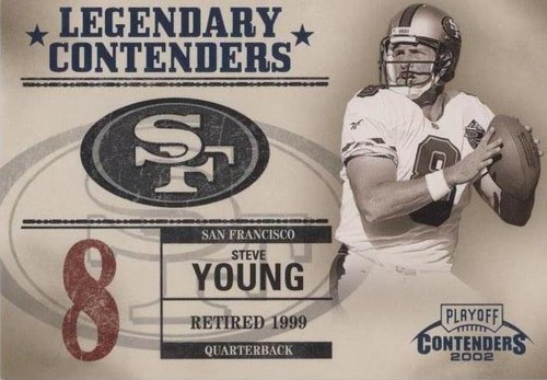 2002 Playoff Contenders Steve Young #LC-6