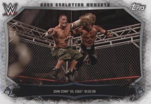 2015 Topps WWE Undisputed - Edge John Cena #CEM-8