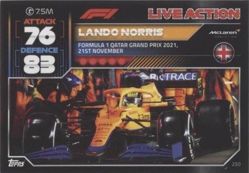 1:43 BURAGO Mclaren F1 Mcl36 #4 Australian Gp 2022 Lando