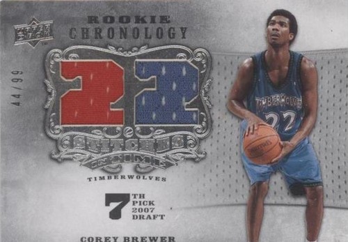 2007-08 Upper Deck Chronology - Corey Brewer #SIT-CB