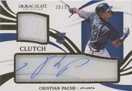 2021 Panini Immaculate Collection - Cristian Pache #CCR-CP