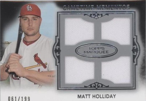 2011 Topps Marquee - Matt Holliday #GMQR-51