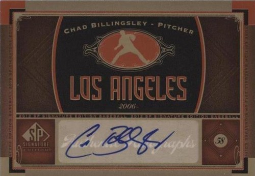 2012 SP Signature Edition - Chad Billingsley #LA 10