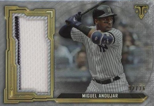 2020 Topps Triple Threads - Miguel Andujar #SJR-MA