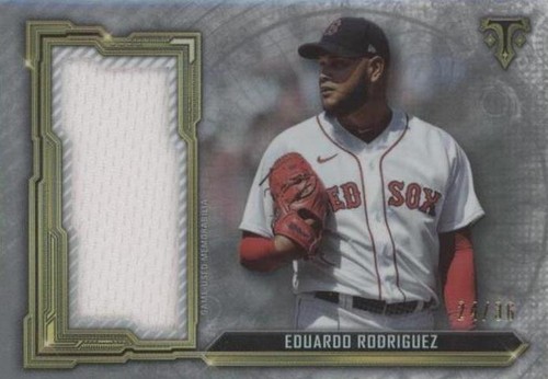 2020 Topps Triple Threads - Eduardo Rodriguez #SJR-ERO