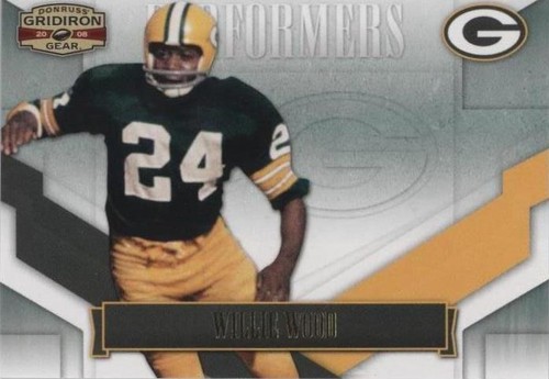 2008 Donruss Gridiron Gear Willie Wood #P-48