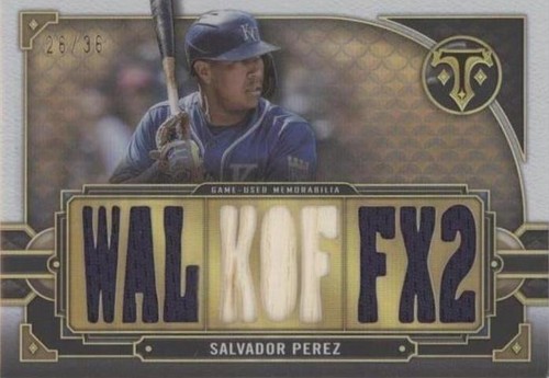 2022 Topps Triple Threads - Salvador Perez #TTR-SPE3